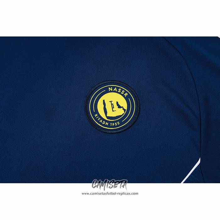 Chandal del Al Nassr 2025-2026 Manga Corta Azul - Pantalon Corto